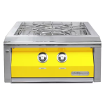 Alfresco 24-Inch Natural Gas Versa Power Cooking System in Traffic Yellow - AXEVP-NG-S1023
