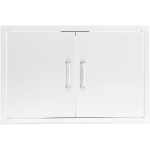 BBQGuys Signature 32-in Stainless Steel Double Access Door - BBQ-AD32 - Image 2