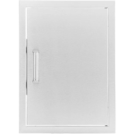 BBQGuys Signature 18-in Stainless Steel Reversible Single Access Door - BBQ-SV-1420 - Image 2