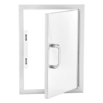 BBQGuys Signature 18-in Stainless Steel Reversible Single Access Door - BBQ-SV-1420 - Image 10