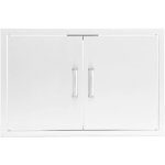 BBQGuys Signature 25-in Stainless Steel Double Access Door - BBQ-AD25 - Image 2