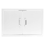 BBQGuys Signature 25-in Stainless Steel Double Access Door - BBQ-AD25 - Image 3