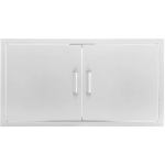 BBQGuys Signature 40-in Stainless Steel Double Access Door - BBQ-AD40 - Image 2