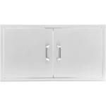 BBQGuys Signature 40-in Stainless Steel Double Access Door - BBQ-AD40 - Image 3