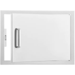 BBQGuys Signature 24-in Stainless Steel Reversible Single Access Door - BBQ-SH-2014 - Image 7