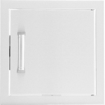 BBQGuys Signature 12-in Stainless Steel Reversible Single Access Door - BBQ-SH-12X12 - Image 2