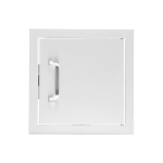 BBQGuys Signature 12-in Stainless Steel Reversible Single Access Door - BBQ-SH-12X12 - Image 3