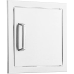 BBQGuys Signature 12-in Stainless Steel Reversible Single Access Door - BBQ-SH-12X12 - Image 4