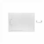 BBQGuys Signature 28-in Stainless Steel Reversible Single Access Door - BBQ-SH-2417