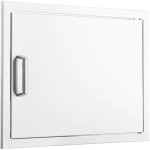 BBQGuys Signature 28-in Stainless Steel Reversible Single Access Door - BBQ-SH-2417 - Image 7