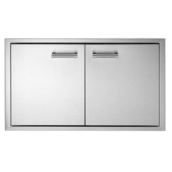 duttpack-37077 Delta Heat 32-Inch Stainless Steel Double Access Doors - DHAD32-C - Image 1