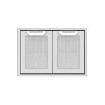 Hestan 30-Inch Double Access Doors - Steeletto - AGAD30
