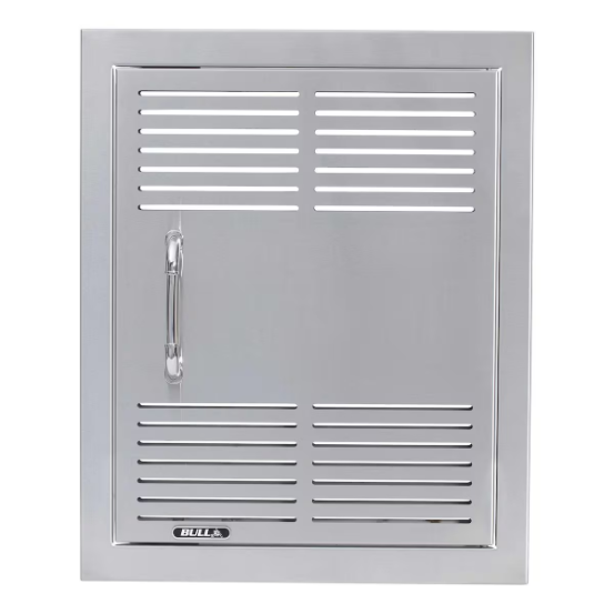 duttpack-37137 Bull 18-Inch Vented Stainless Steel Single Access Door W/ Reveal - Vertical - 90000 - Image 1
