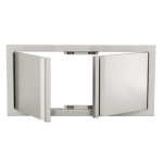 RCS Valiant 45-Inch Stainless Steel Low-Profile Double Door - VDD4 - Image 3