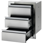 Napoleon 18 Inch Triple Drawer - BI-1824-3DR - Image 2