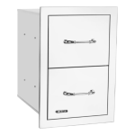 Bull 15-Inch Stainless Steel Double Access Drawer W/ Reveal - 56990 - Image 3