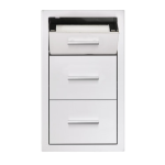 Summerset 17 Inch Vertical 2-Drawer & Paper Towel Holder Combo - TDC-17 - Image 2