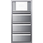 Memphis Grills 15-Inch Triple Access Drawer W/ Grill Controller Mount And Soft Close - VGC15DBC3 - Image 2