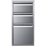 Memphis Grills 15-Inch Triple Access Drawer With Soft Close - VGC15DB3 - Image 2