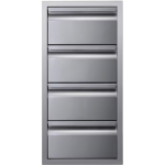 Memphis Grills 15-Inch Quadruple Access Drawer With Soft Close - VGC15DB4 - Image 2
