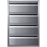 Memphis Grills 21-Inch Quadruple Access Drawer With Soft Close - VGC21DB4 - Image 2