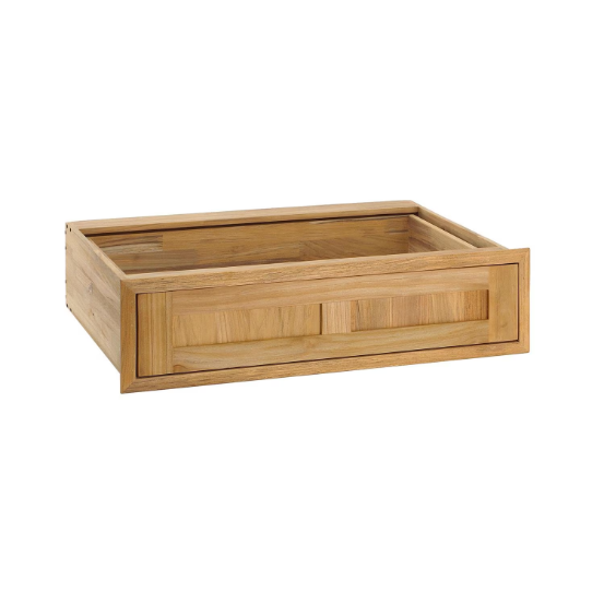 duttpack-37609 Pacific Teak Millworks 30 Inch Shaker Panel Single Drawer - Image 1