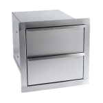 ProFire 17-Inch Double Access Drawer - PFDBLDRW