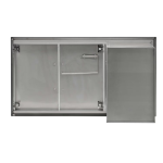 Coyote 45 Inch Double Door & Drawer Combo - C3-CD2DC - Image 3