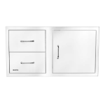 Bull 30-Inch Stainless Steel Access Door & Double Drawer Combo W/ Reveal - 25890