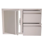 RCS Valiant Double Soft Close Drawer & Left Hinge Door Combo - VDC1SCL - Image 5