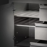 Napoleon 36 Inch Single Door & Triple Drawer - BI-3624-1D3DR - Image 4