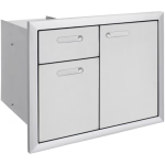 Lynx Ventana 30-Inch Access Door & Double Drawer Combo - LSA30-4 - Image 2