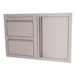 RCS Valiant Double Soft Close Drawer & Right Hinge Door Combo - VDC1SCR - Image 3