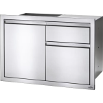 Napoleon 36 Inch Single Door & Double Drawer - BI-3624-1D2DR