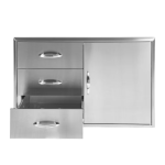 Turbo 39-Inch Door and Drawer Combo - 39DOORDWR - Image 2