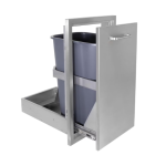 Wildfire 14 X 26 304 SS Pull Out Trash Drawer - WFTRDW1426-SS - Image 2