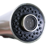 BBQGuys Signature Single Handle Pull-Down Gooseneck Hot/Cold Faucet - Brushed Nickel - BBQ-N88402-BN - Image 4