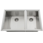 Sunstone Over/Under 34 X 12-Inch Height Double Basin Sink W/2 Covers - B-SK34 - Image 2