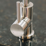 Summerset 19 X 15 Stainless Steel Undermount Sink W/ Single Handle Hot/Cold Goose Neck Faucet - SNK-19U - Image 4