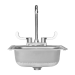 Summerset 15 X 15 Inch Drop-In Sink - SNK-15D