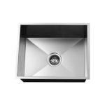 Urban Place Zero-Edge 24 X 19 Stainless Steel Outdoor Sink with Huntington Brass Dual Spray European Style Pull Down Faucet, Grid and Strainer Basket - Image 2