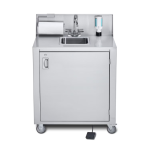 Crown Verity Single Stainless Hot & Cold Water Handwashing Sink - CV-PHS-1