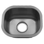 Intrepid 15 X 18 Outdoor Stainless Steel Bar Sink with Huntington Brass Euro Style Pull Out Faucet and Strainer Basket - Image 2