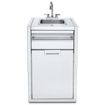 Crown Verity Infinite Series 21-Inch Enclosed Cabinet Storage W/ Sink And Double Trash Bin Storage - IBISC-SK-GH - Image 2