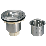 ADA Compliant 30 X 18 Stainless Steel Outdoor Sink with Huntington Brass Dual Spray European Style Pull Down Faucet and Strainer Basket - Image 4