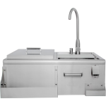 Blaze 30-Inch Beverage Center w/ Sink & Ice Bin Cooler - BLZ-30CKT-SNK