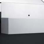 Summit Portable Outdoor Stainless Steel Weatherproof Kitchenette Refrigerator - Left Hinge - CK54OSLS - Image 4