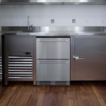 NewAir 24 Inch 4.1 Cu. Ft. Dual Drawer Commercial Built-In Outdoor Refrigerator & Freezer - NOF110SSD0 - Image 2