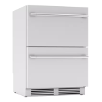 Zephyr Presrv 24-in 5.1 Cu. Ft. Dual Zone Outdoor Refrigerator Drawers - PRRD24C2AS-OD