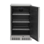 Coyote 21 Inch 4.1 Cu. Ft. Outdoor Rated Right Hinge Built-In Refrigerator - C121R-S-R - Image 4